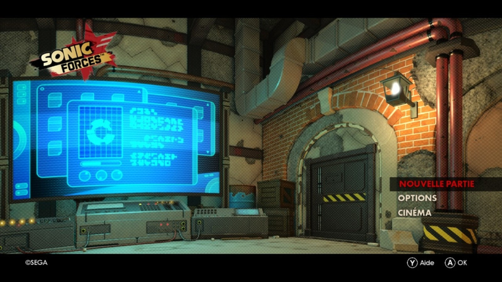 Sonic Forces gameplay image for Nintendo Switch NS video game