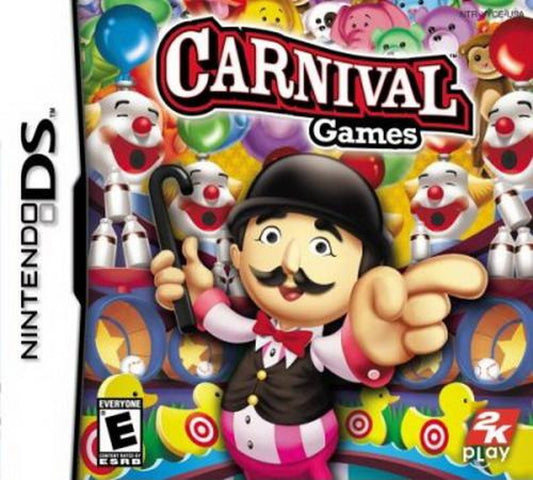 Carnival Games cover art for Nintendo DS (DS) video game