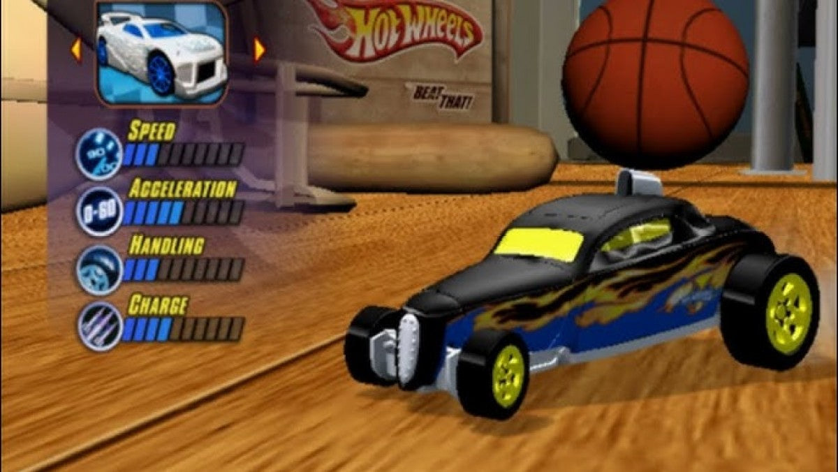 Hot Wheels: Beat That! gameplay for Playstation 2 racing video game