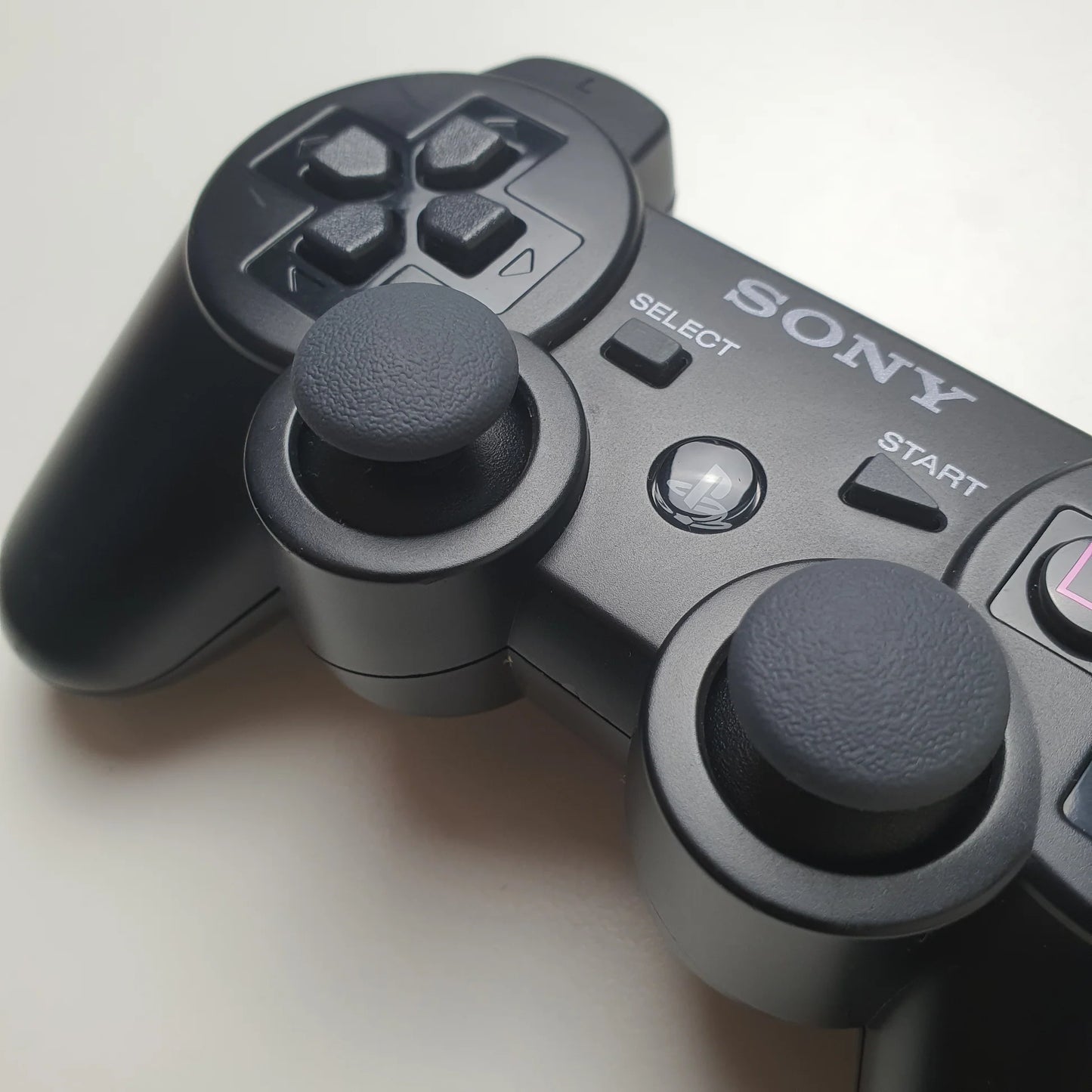 PlayStation 3 DualShock 3 OEM Black accessory PlayStation 3 (PS3) angled view