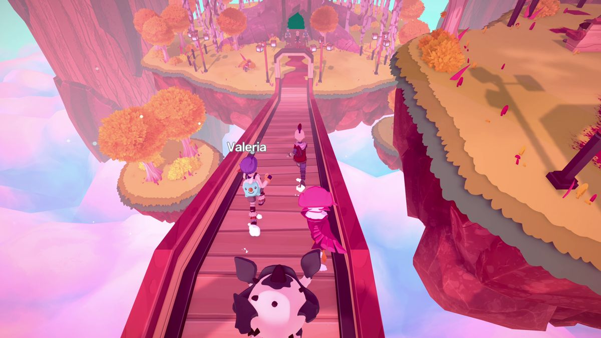 Temtem gameplay for PlayStation 5 (PS5) creature-collecting RPG video game