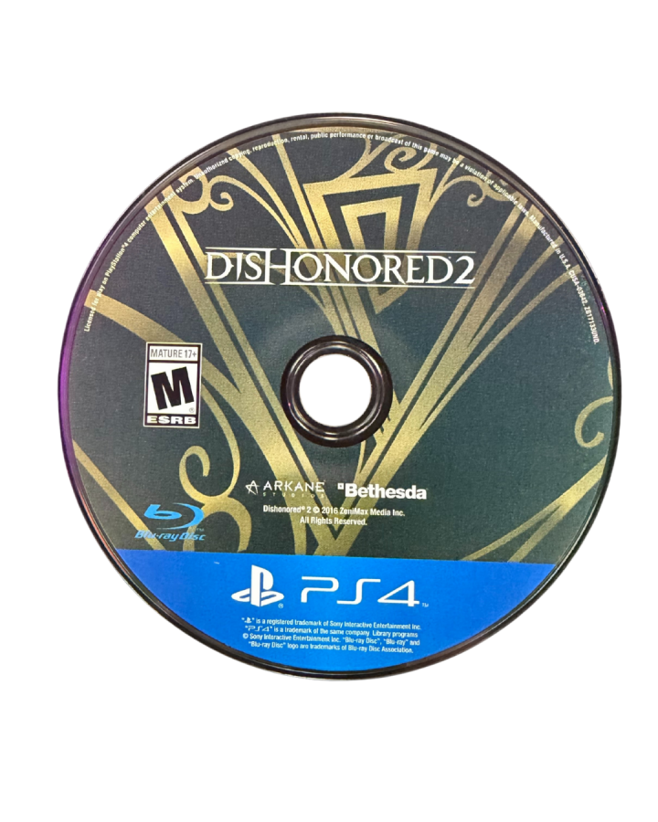 Dishonored and Prey: The Arkane Collection for PS4 featuring immersive first-person action and stealth gameplay from Arkane Studios disc