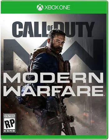 Call of Duty: Modern Warfare – Xbox One (XONE) cover art for gritty modern first-person shooter game with campaign, multiplayer, and co-op modes.