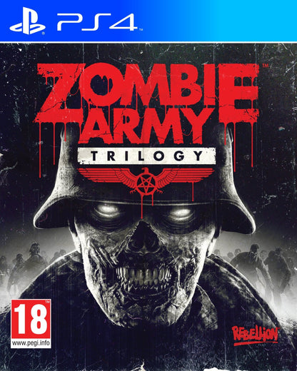 Zombie Army Trilogy [PAL Import] cover art for PlayStation 4 video game. 