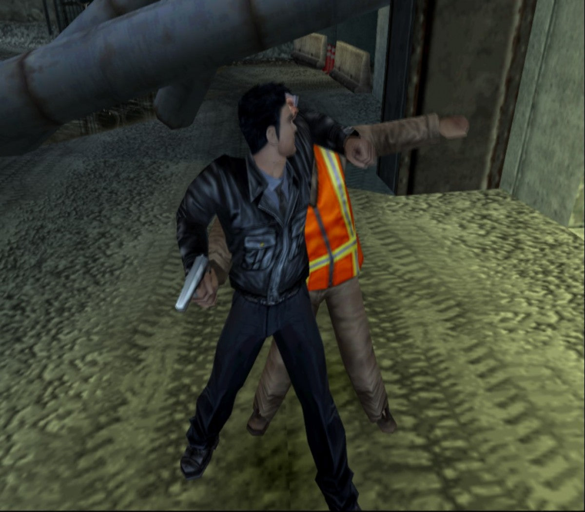 Dead to Rights for PlayStation 2 with third-person action and crime-fighting gameplay theme gameplay
