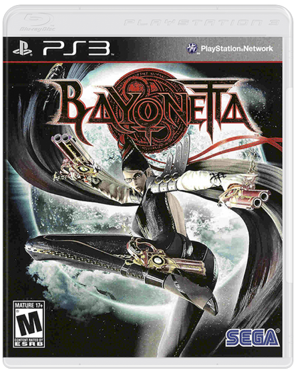 Bayonetta cover art for PlayStation 3 (PS3) video game