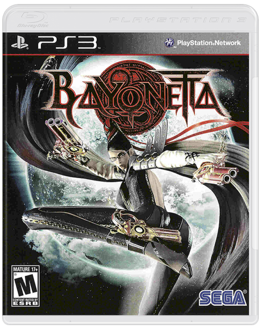 Bayonetta cover art for PlayStation 3 (PS3) video game