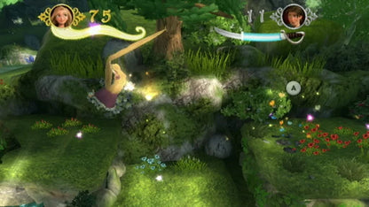 Disney's Tangled art for Nintendo Wii (Wii) video game gameplay 