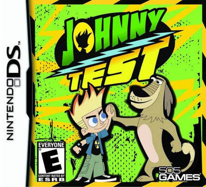 Johnny Test cover art for Nintendo DS (DS) cartoon action adventure video game
