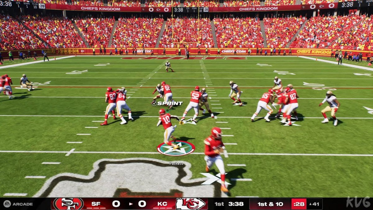 Madden NFL 25 PS4 sports football video game gameplay