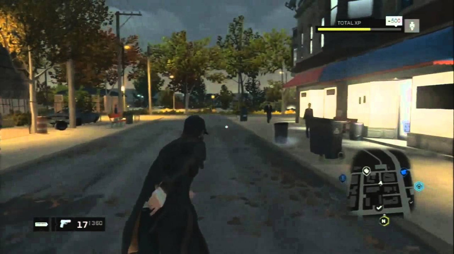 Watch Dogs gameplay art for Nintendo Wii U (WiiU) video game