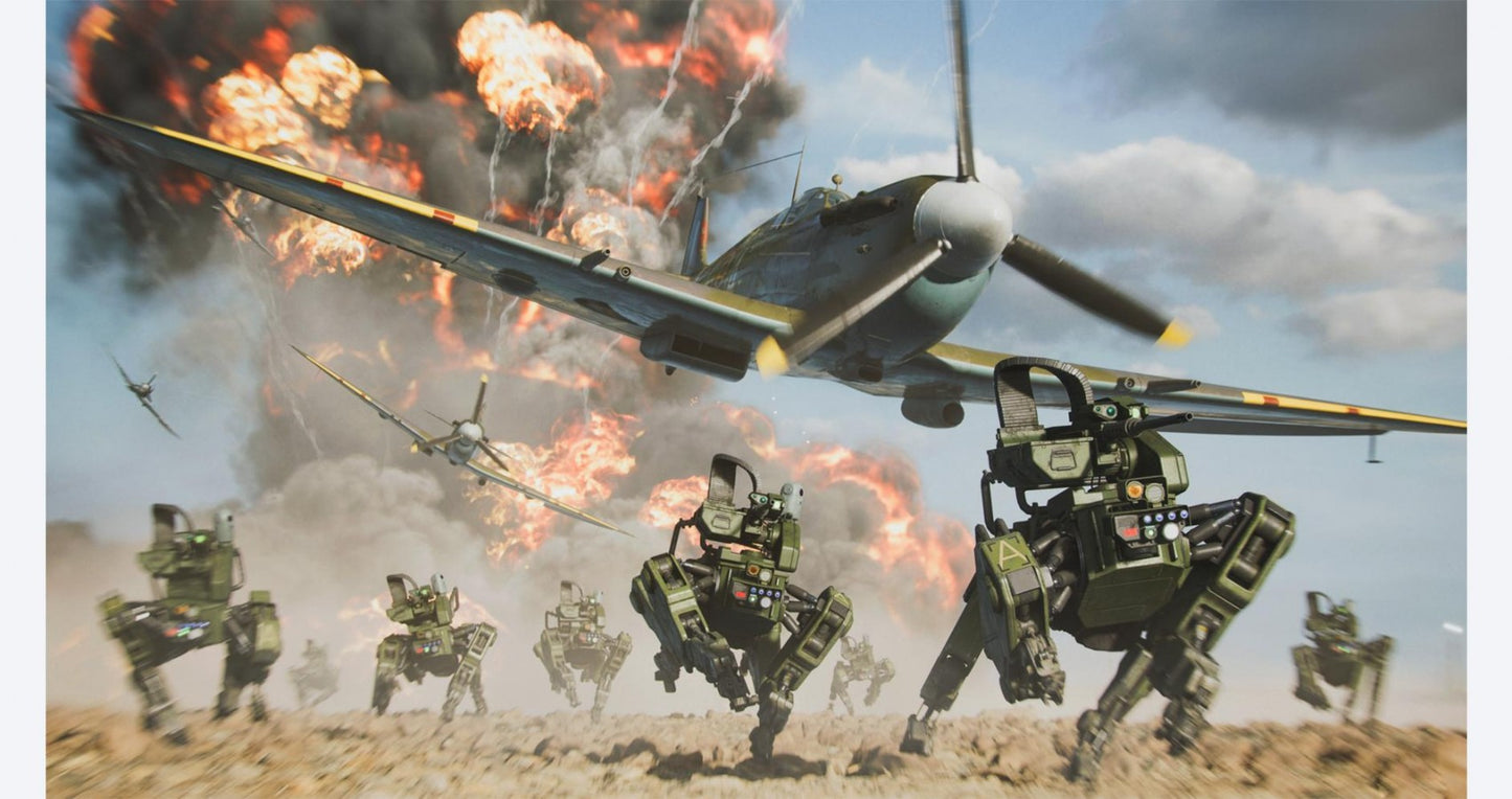 Battlefield 2042 gameplay for Xbox Series X (XSX) first-person shooter video game