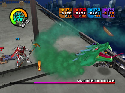Teenage Mutant Ninja Turtles 2 Battle Nexus GameCube GC video game, action beat ’em up, cartoon-based gameplay, multiplayer, family-friendly, Nintendo GameCube title gameplay