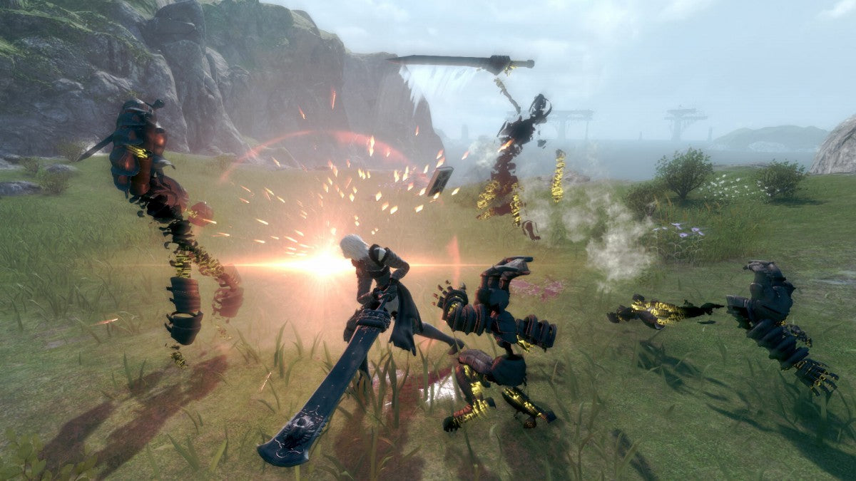 NieR Replicant for PS4 featuring action RPG gameplay and emotional fantasy artwork gameplay