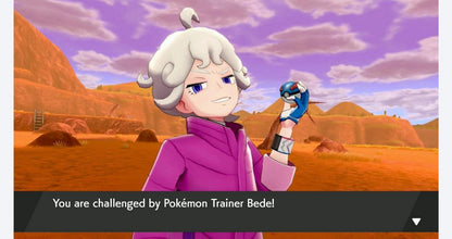 Pokemon Shield gameplay image for Nintendo Switch NS video game