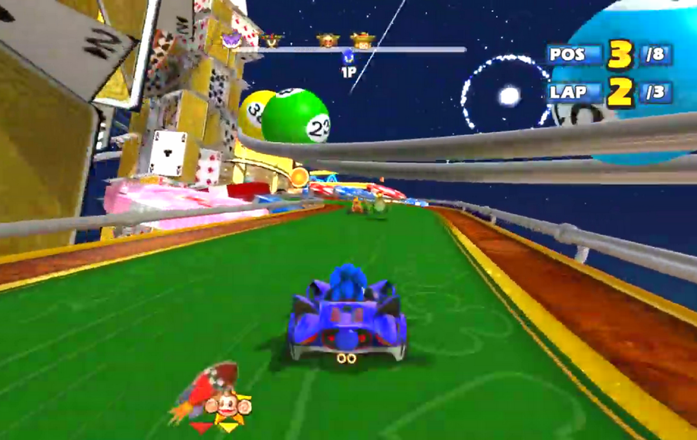Sonic & SEGA All-Stars Racing gameplay for Nintendo Wii (Wii) video game