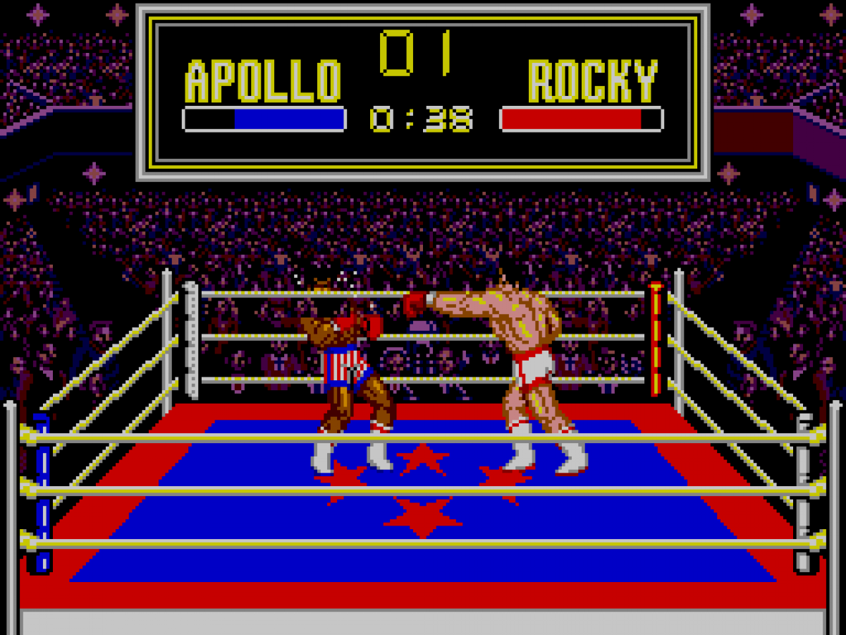 Rocky – Sega Master System (SMS) gameplay for boxing video game
