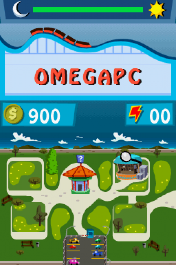 My Amusement Park gameplay for Nintendo DS (DS) theme park simulation video game