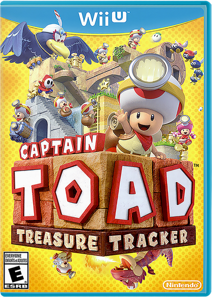 Captain Toad: Treasure Tracker cover art for Nintendo Wii U (WiiU) video game