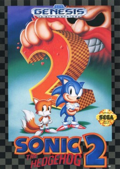 Sonic the Hedgehog 2 cover art for Sega Genesis (GEN) video game