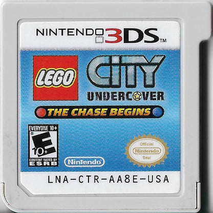 LEGO City Undercover: The Chase Begins cartridge for Nintendo 3DS (3DS) action adventure video game
