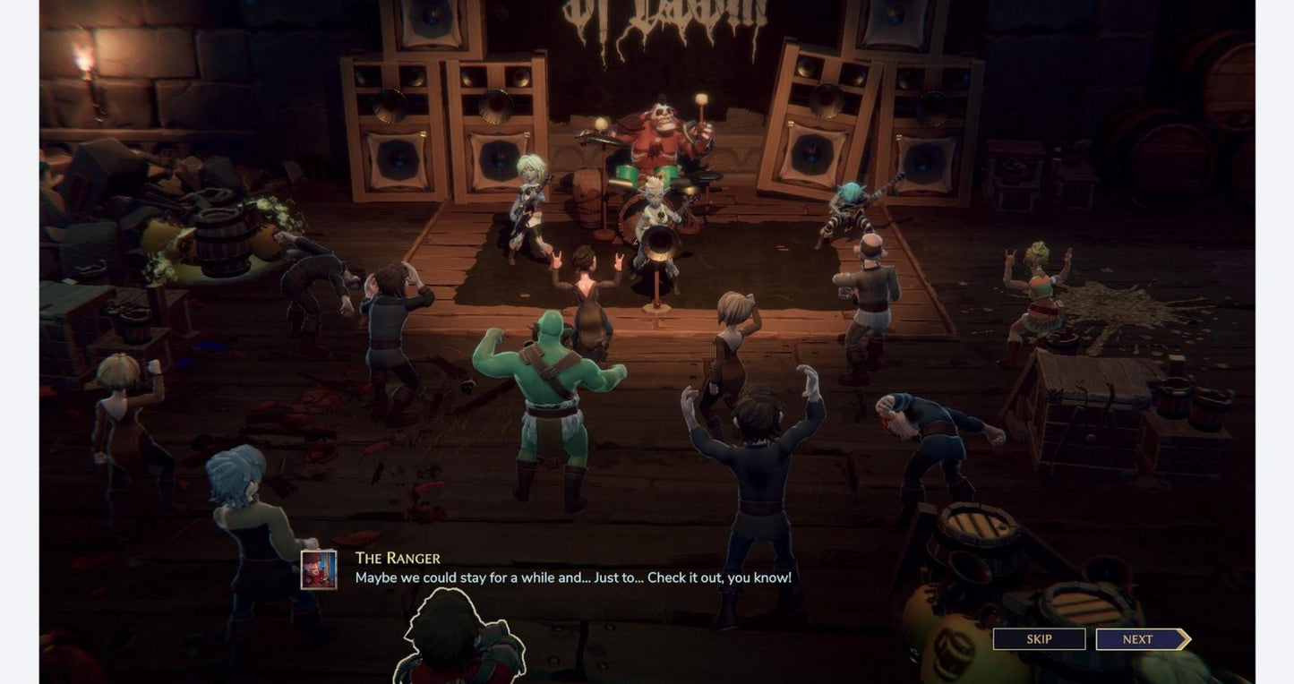 The Dungeon of Naheulbeuk: The Amulet of Chaos [Chicken Edition] gameplay for PlayStation 5 (PS5) tactical RPG video game