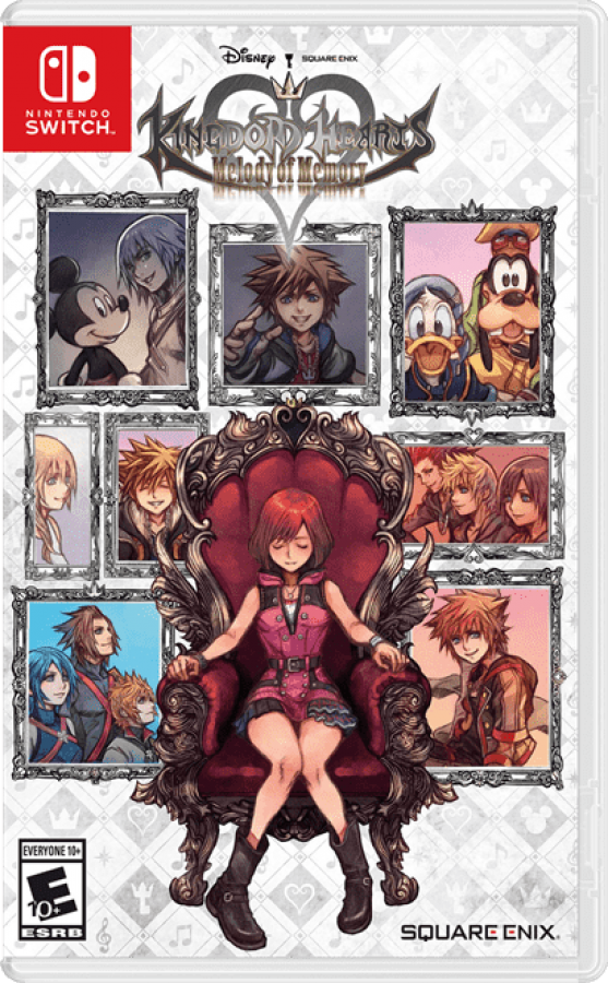 Kingdom Hearts: Melody of Memory cover art for Nintendo Switch (NS) video game