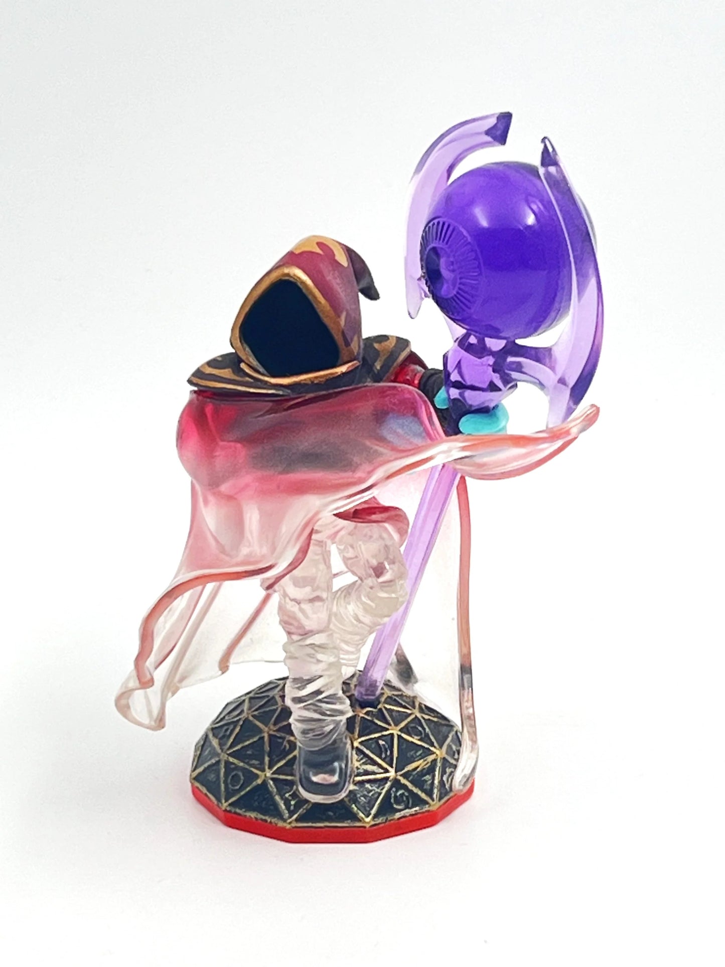 Enigma Skylanders Trap Team character figure collectible toy magic element trap master portal compatible game piece translucent wizard figure for Skylanders fans front