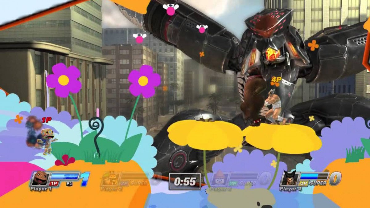 PlayStation All-Stars Battle Royale gameplay for PlayStation 3 (PS3) video game