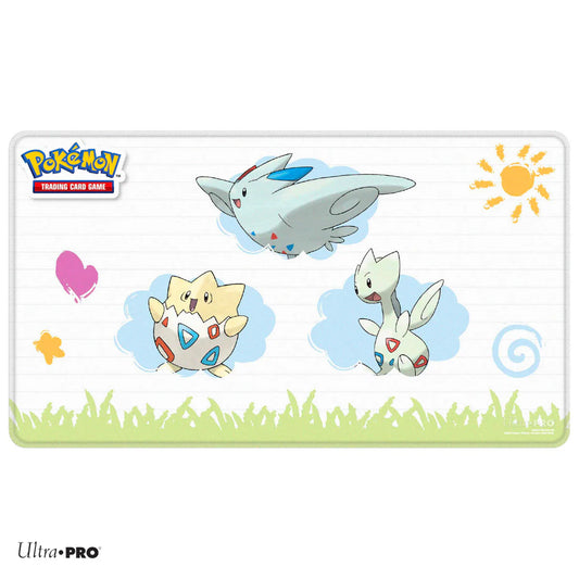Stitched Edge Gaming Playmat Togepi Evolutions TCG accessory