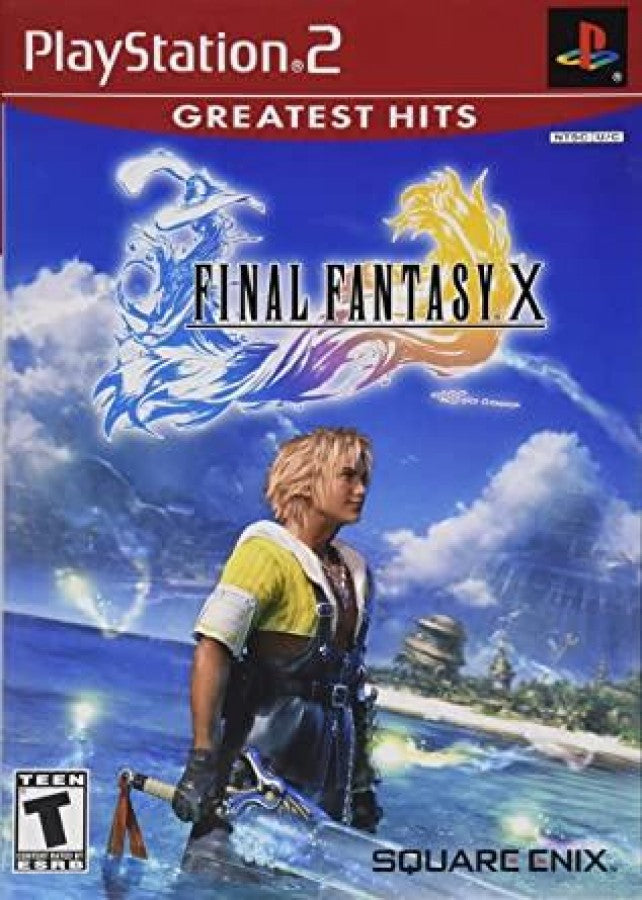 Final Fantasy X Greatest Hits cover art for PlayStation 2 PS2 video game