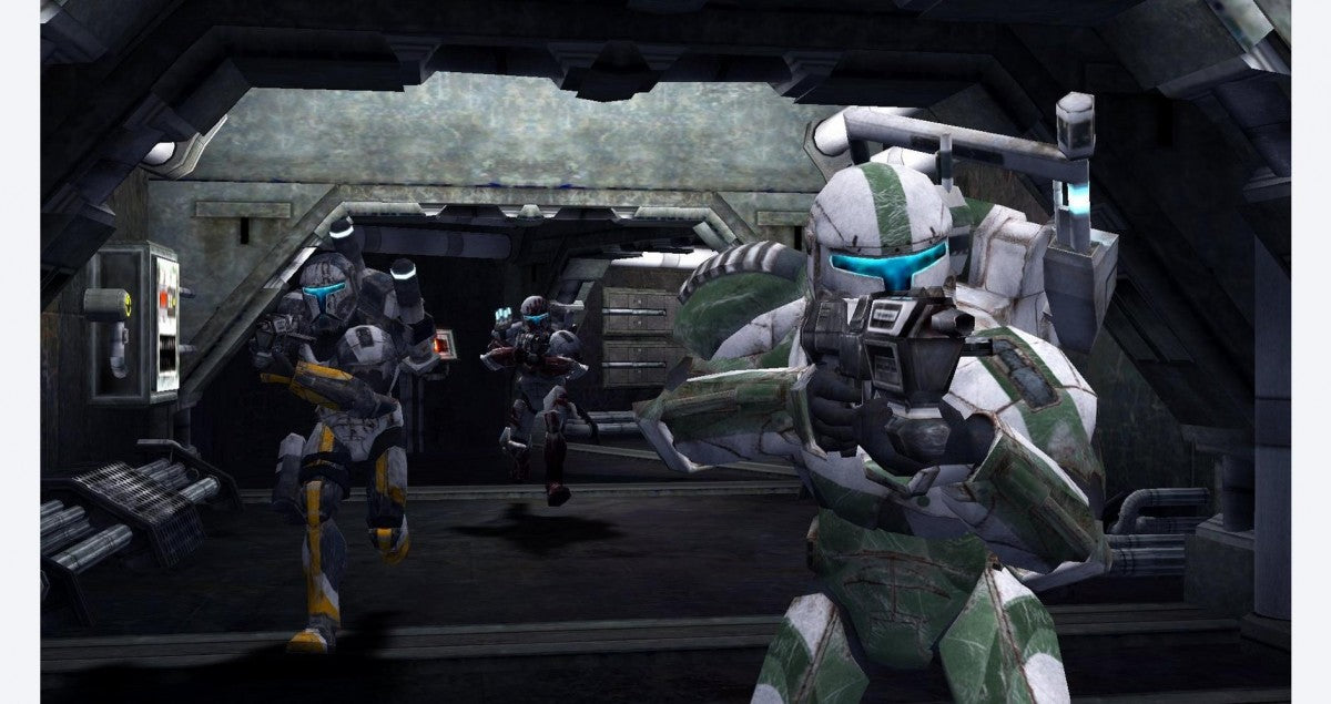 Star Wars Racer and Commando Combo gameplay image for Nintendo Switch (NS) video game