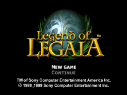Legend of Legaia Sony PlayStation PS1 video game featuring role playing gameplay turn based combat martial arts attacks character abilities fantasy adventure exploration mystical environments monster battles quests and classic 32 bit PlayStation gameplay retro video game collection collectible gaming appeal gameplay