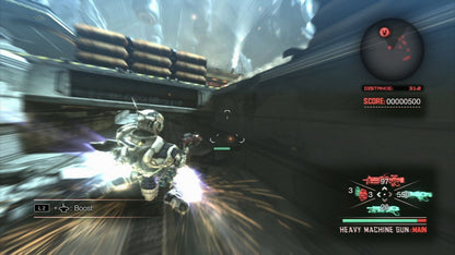 Vanquish gameplay for PlayStation 3 (PS3) video game