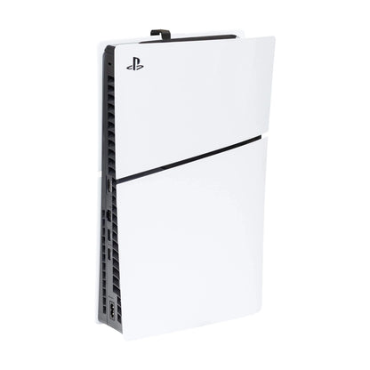 PlayStation 5 Slim Console PS5 for video game enthusiasts featuring next generation gaming hardware ultra fast SSD storage 4K gaming support immersive DualSense controller compatibility advanced performance sleek compact design digital entertainment and collectible gaming appeal