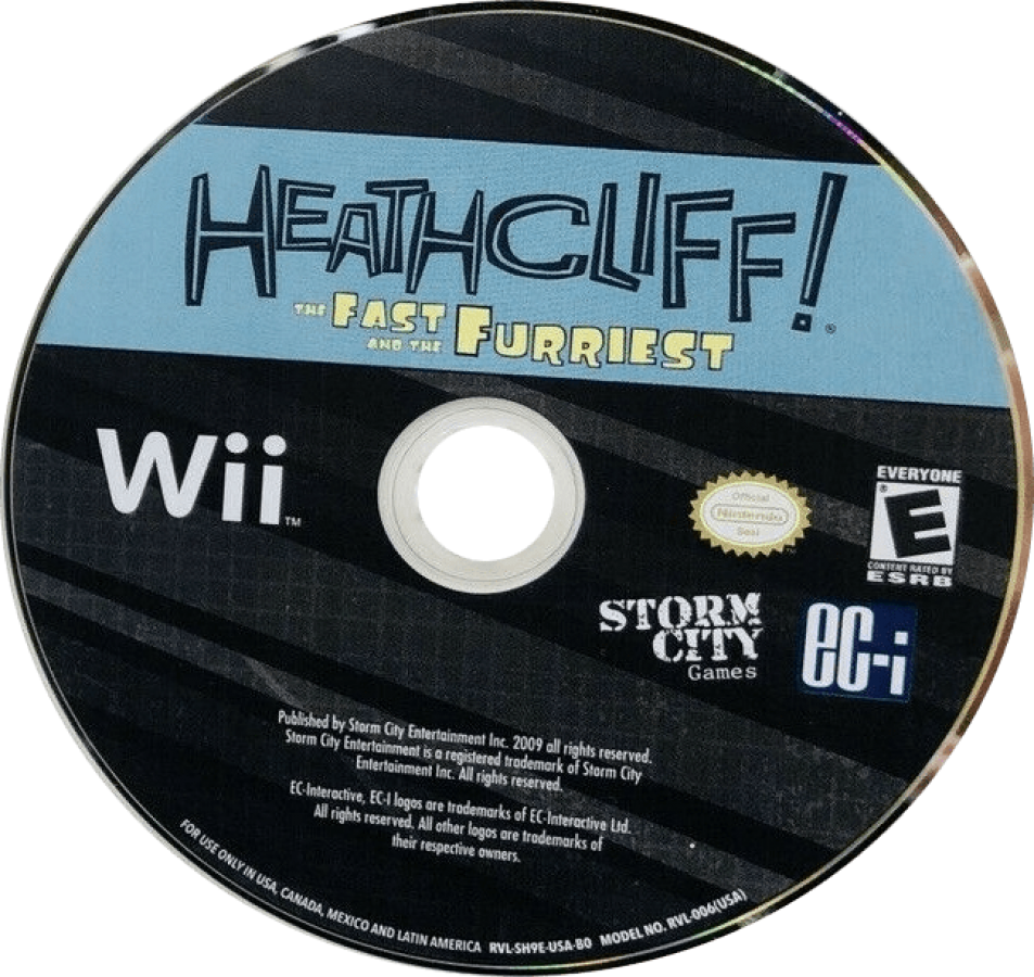 Heathcliff: The Fast and The Furriest – Nintendo Wii (Wii) kart racing action disc for video game