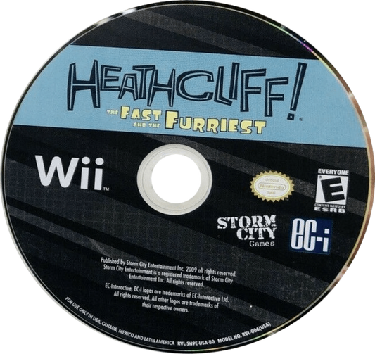 Heathcliff: The Fast and The Furriest – Nintendo Wii (Wii) kart racing action disc for video game