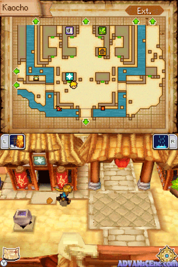 Golden Sun: Dark Dawn gameplay for Nintendo DS (DS) fantasy JRPG adventure video game