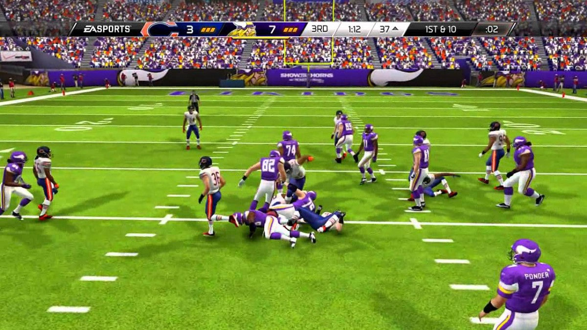 Madden NFL 25 PS4 sports football video game gameplay