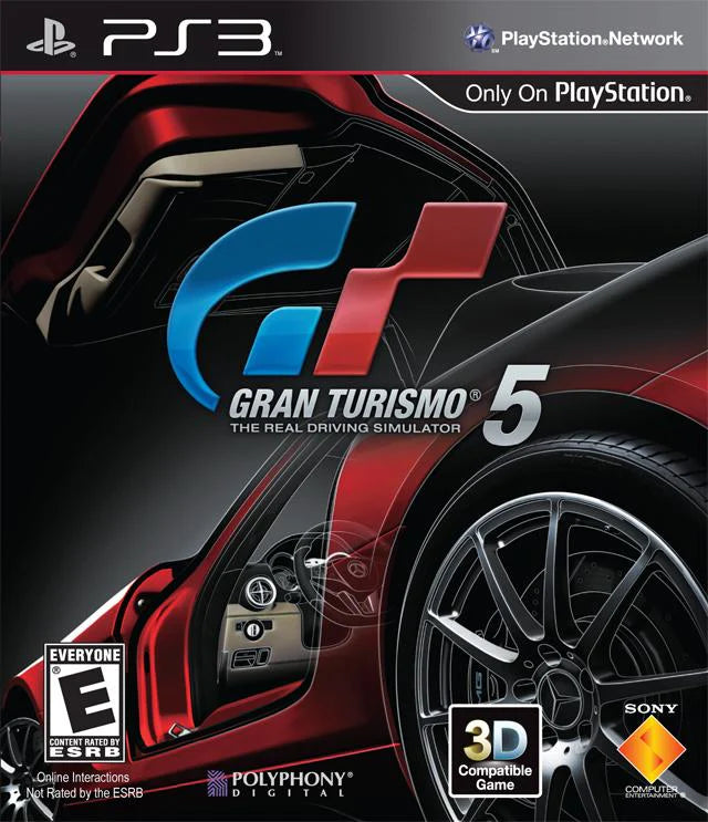 Gran Turismo 5 cover art for PlayStation 3 (PS3) video game