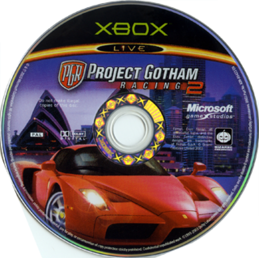 Project Gotham Racing 2 and Xbox Live Arcade Dual Pack for Xbox with racing and classic arcade title collection disc