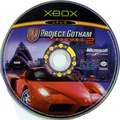 Project Gotham Racing 2 and Xbox Live Arcade Dual Pack for Xbox with racing and classic arcade title collection disc