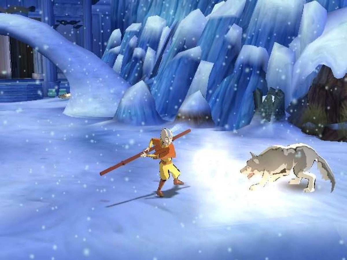 Avatar: The Last Airbender gameplay GameCube game featuring action adventure gameplay inspired by the animated television series