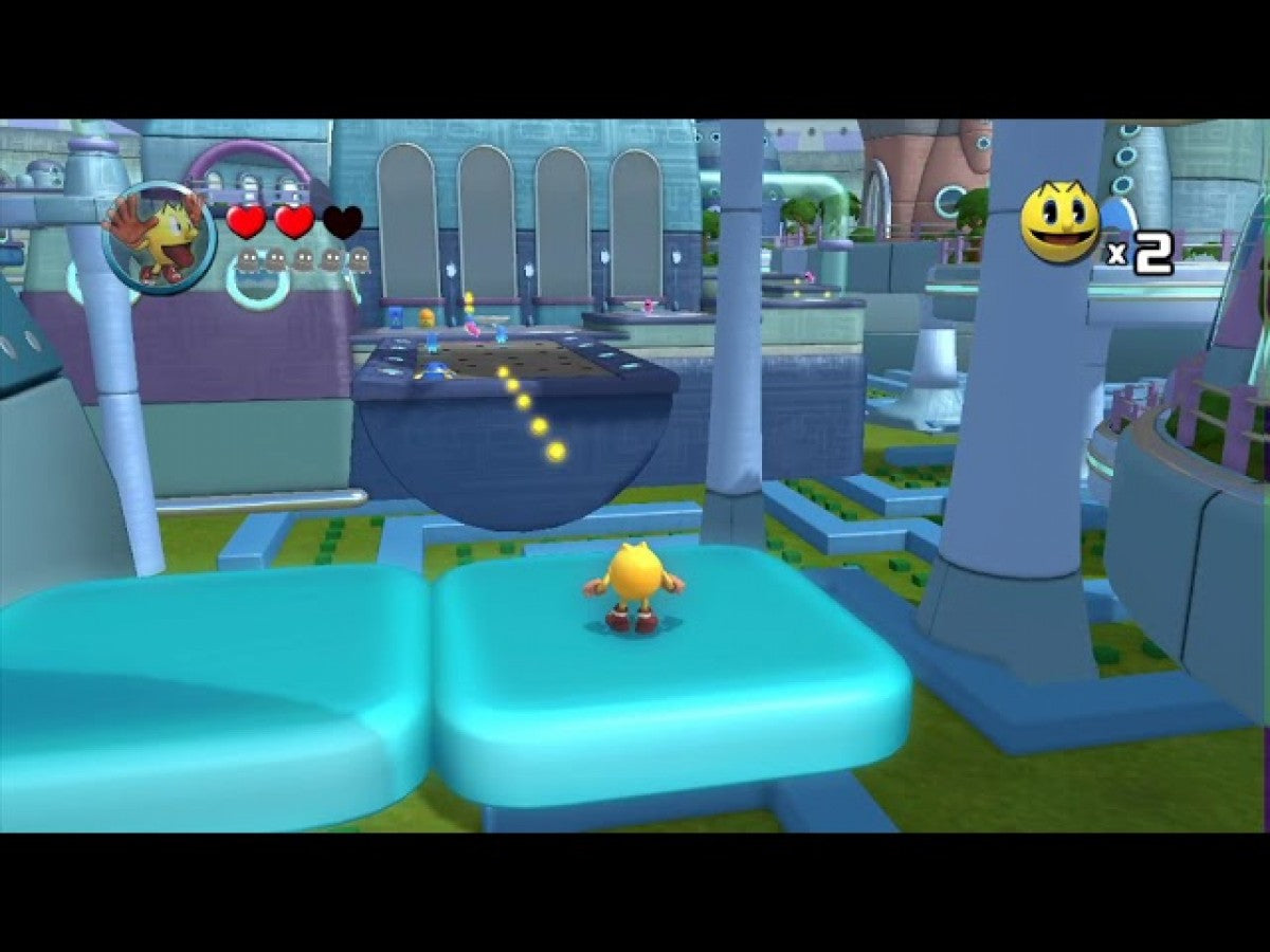 PAC-MAN and the Ghostly Adventures Nintendo Wii U Wii U for action platforming video game fans featuring PAC-MAN and the Ghostly Adventures characters colorful 3D worlds platforming challenges maze inspired gameplay power ups ghost enemies boss battles and family friendly adventure collectible gaming appeal gameplay