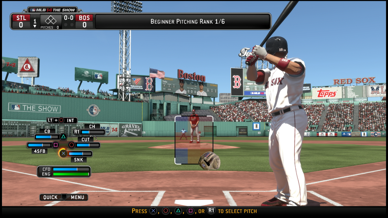 MLB 14: The Show – PlayStation 4 (PS4) video game gameplay, baseball sports game