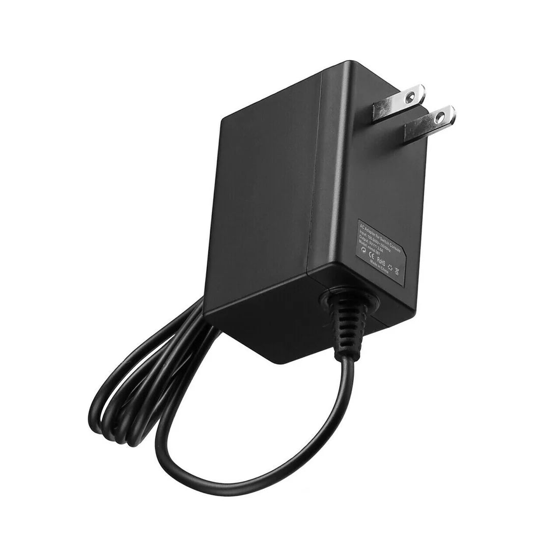 Nintendo Switch USB-C Power Adapter Black Nintendo Switch accessory for charging consoles and controllers.