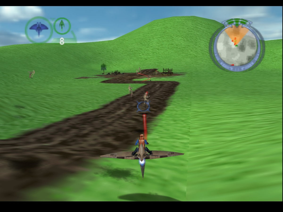 Star Wars Battle for Naboo Nintendo 64 N64 for retro video game enthusiasts featuring action flight combat gameplay iconic Star Wars missions vehicle based battles cinematic space and planetary combat multiplayer action and collectible gaming appeal gameplay 