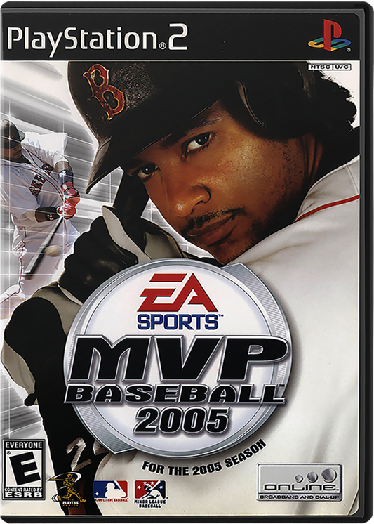 MVP Baseball 2005 cover art for PlayStation 2 (PS2) video game