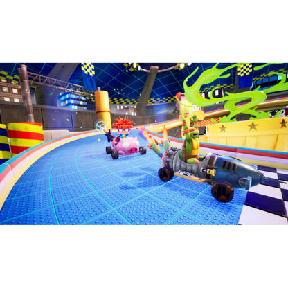 Nickelodeon Kart Racers 3: Slime Speedway – PlayStation 4 (PS4) video game gameplay, cartoon character kart racing game.