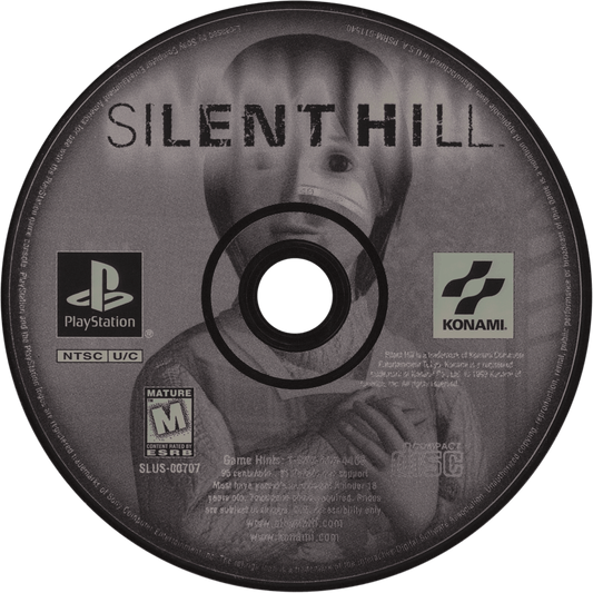Silent Hill PlayStation PS1 for survival horror video game fans featuring psychological horror gameplay atmospheric exploration terrifying monsters immersive storytelling puzzle solving tense combat haunting environments classic horror adventure collectible gaming appeal disc